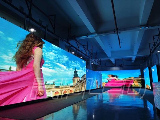 Arrendamento video interno antiestático 3.91mm P3.91 da exposição de parede do diodo emissor de luz