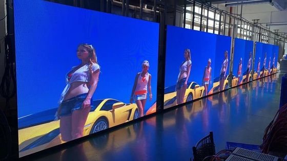 Parede interna video da exposição de diodo emissor de luz da parede P3.91 P2.064 da exposição SMD2121