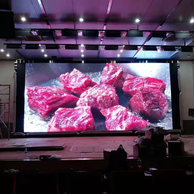 FCC impermeável da parede 3.91mm do diodo emissor de luz do passo do pixel da parede video interna do diodo emissor de luz 1RGB