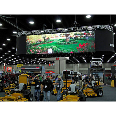 tela conduzida alugado do diodo emissor de luz do painel de exposição SMD1921 do pixel P3.91 de 3.91mm