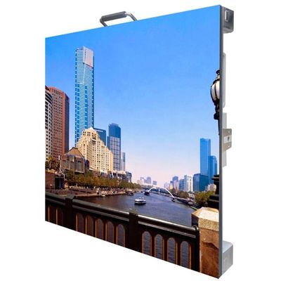 tela de exposição alugado interna P4.81 do diodo emissor de luz da fase de 4.81mm P3.91 ROHS