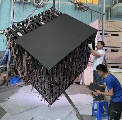 Arrendamento conduzido impermeável criativo da exposição de P4.81 P3.91 luminescente