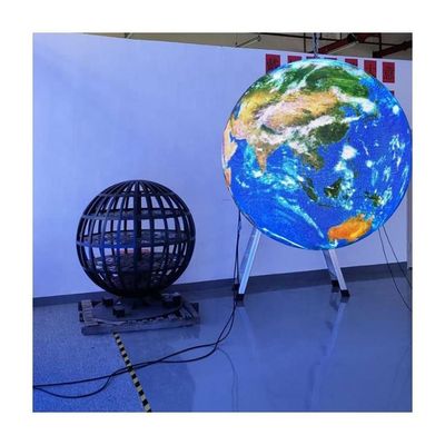 Da propaganda criativa da tela de exposição P4.81 do diodo emissor de luz do nivelamento tela exterior ROHS do diodo emissor de luz