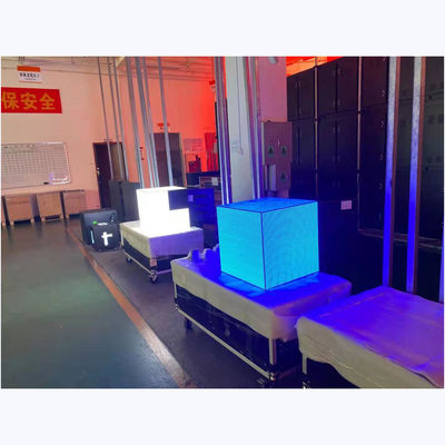 Tela de exposição criativa impermeável alugado P4.81 colorido do diodo emissor de luz