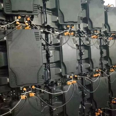 Módulo video alugado EDA Size à prova de choque da parede de P4.81 RGB 250*250mm