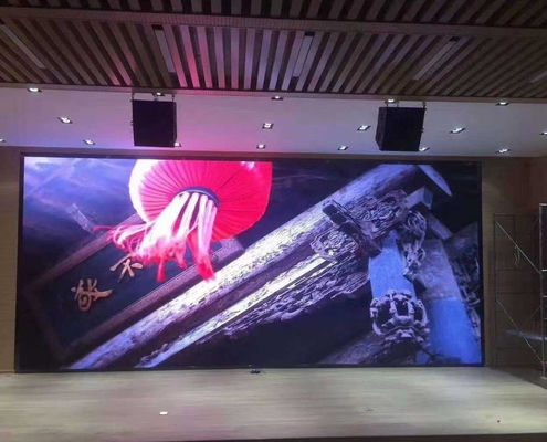 Parede interna video da exposição de diodo emissor de luz da parede P3.91 P2.064 da exposição SMD2121