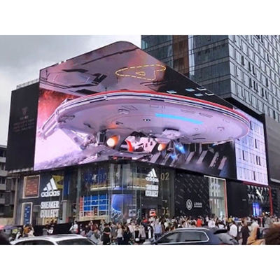 1R1G1B exposição de diodo emissor de luz do olho nu 3D para a propaganda SMD2020 P1.875