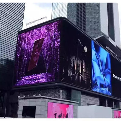 Unidade de exposição impermeável 1RGB do diodo emissor de luz do olho nu 3D P4.81 P3.91 P2.064